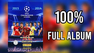 Panini Full Sticker Album Champions League 2013-2014 Adrenalyn XL 100% - COMPLETE, LLENO, COMPLETO