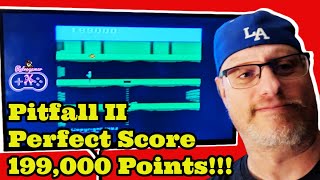 Pitfall II Mastery: Ultimate Run for a Perfect Score on Atari 2600 | 199,000 Points!!!