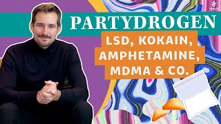 Partydrogen im Überblick: Was machen LSD, Kokain, MDMA & Co. mit uns? | Health Celerates