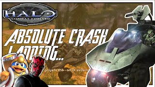 ABSOLUTE CRASH LANDING! - Halo: CE legendary