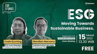 CSR Stories - ESG: Moving Towards Sustainable Business