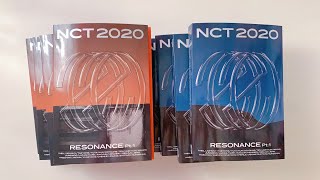 NCT 2020 Resonance album ~ Unboxing (8 copies) Part 1