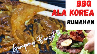 CARA MEMBUAT BBQ ALA KOREA DI RUMAH MENU BUKA PUASA