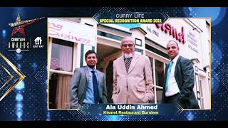 Ala Uddin Ahmed SPECIAL CURRY LEGEND AWARD 2022