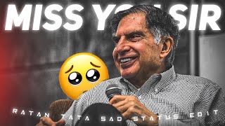 Aam Jahe Munde x Sir Ratan Tata Edit Status ✨• | 4K STATUS |  Ratan Tata Attitude Status 🥀