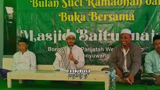 buka bersama habib ali Zainal Abidin Assegaf//majlis sabilu syafaah (PGS) Banyuwangi @ULIK_BWI