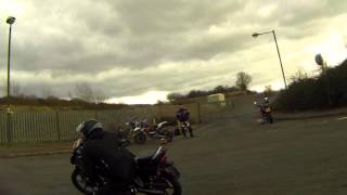 Vootka's Knee Down|Honda CBR 125 Knee Down