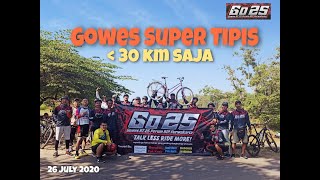 Go25...Gowes Rute Super Tipis 30 Km saja, Perum BIP Purwakarta, 26 July 2020