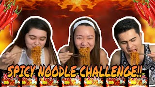 SPICY NOODLE CHALLENGE!! (TULO ANG SIPON HAHAHAHA)