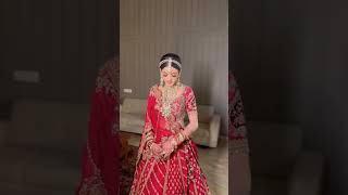 Bridal outfit #viral #youtubeshorts #shortvideo #shorts #short ##makeup #indian #youtubepartner