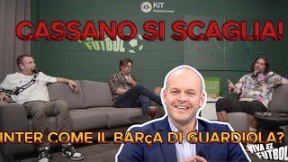 "Cassano si scaglia contro Biasin: 'Paragonare l'Inter al Barça di Guardiola è Ridicolo!'"