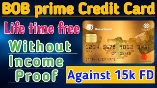 bob prime credit card Benefits,Review,Limit & How to Apply in 2021| How apply bob credit card online