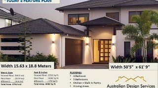 Australian Floor Plans  - Distinctive 2 Story Homes Designs E-book