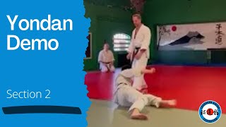 Shodokan Aikido Yondan syllabus - Section 2: Atemi waza from grips (demo)