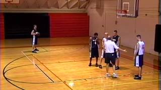 Triangle Shooting Basketball Drill