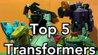 My Top 5 Transformers of 2022