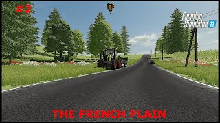 Selling Round Straw Bales And Other Jobs! // Farming Simulator 22 // The French Plain - Ep. 2