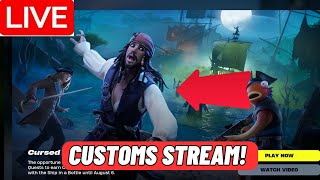 🔴 Fortnite CUSTOMS With Viewers! NA EAST CUSTOM STREAM! Come Join Up!