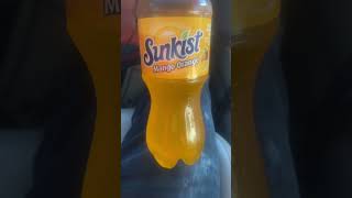 Mango Orange Sunkist Taste Test #shortvideo #sunkist #soda #review #shorts