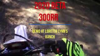 2020 Beta 300RR Demo at Loretta Lynn's Ranch