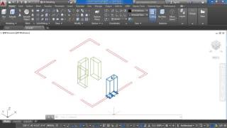 Autocad 2016 3D Modeling: Moving and Rotate in 3D Lesson 6