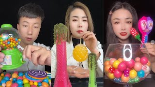 ASMR AMAZING SOUND CANDY🍭DRINK🍷CHALLENGE 😍 #tiktok#mukbang#asmr#ssoyoung#youtube#food