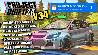 Update!! Project Drift 2.0 Mod Apk V34 Unlimited Money & Unlocked All Cars Terbaru 2022