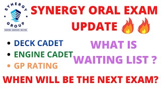 SYNERGY ORAL EXAM UPDATE | WAITING LIST? WHEN WILL BE NEXT EXAM? 🔥