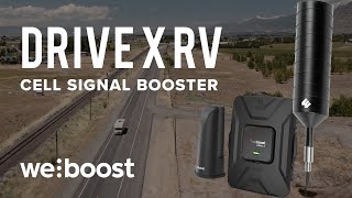 Drive X RV - Cell Signal Booster for Any Type of RV | weBoost