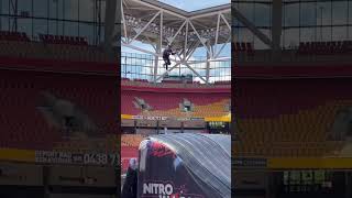 SCOOTER WORLDS FIRST ON NITRO MEGA RAMP 🤯 Jack Ward #scooter #megaramp #nitro