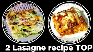 Granny's recipes 👵 The best 2 Italian lasagna recipes SPECIAL