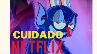 Desenho na Netflix,tem aparições do Diabo?o que você acha?