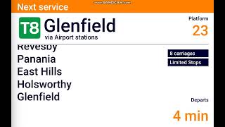 DVA #421: Central - Glenfield via Airport stations