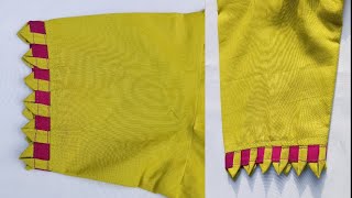 sleeves design cutting and stitching#shorts #fashion#youtubeindia