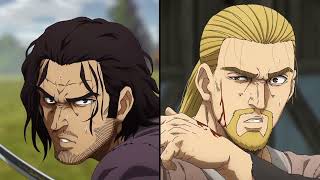 Thorfinn vs Snake 2nd encounter | #vinlandsaga #thorfinn  | Vinland Saga season 2 | Episode 16-17.