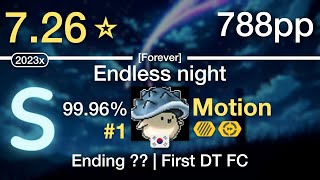 7.26⭐Motion | 3L - Endless night [Forever] +HDDT #1 788pp 99.96% FC