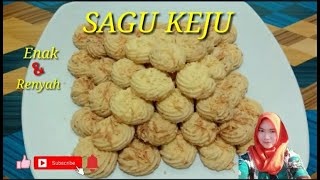 CARA MEMBUAT KUE KERING SAGU KEJU