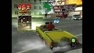 Crazy Taxi 3 - Small Apple Gameplay (2/2)