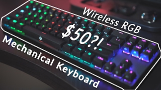 Wireless Mechanical RGB Keyboard For $50? - Drevo Calibur Review