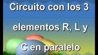 Circuito con R, L y C en paralelo