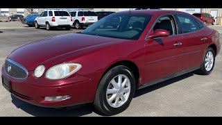 2005 BUICK LACROSSE CX HAMMERDOWN AUCTIONS