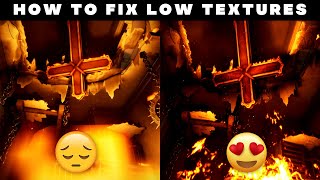 How To Fix The Low Textures Issue In Evil Nun Broken Mask - SOLUTION!!