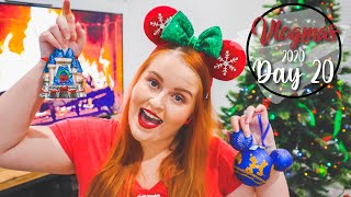 VLOGMAS 2020 | DAY 20 | MY DISNEY CHRISTMAS DECORATIONS