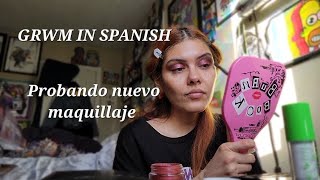 GRWM IN SPANISH | PRUEBA NUEVO MAQUILLAJE  2023