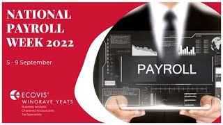 It's National Payroll Week 2022! Here's what's coming up at Ecovis