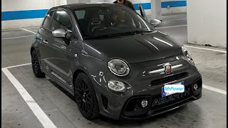 500 Abarth 595 turismo 165 cv - giro in collina -