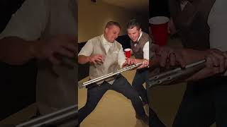 Groom Plays CRUTCH! #wedding #shorts #funny