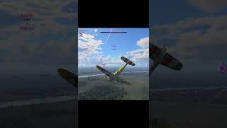 P51D V. Bf-109 SHORT, SWEET DOGFIGHT #dogfight #warthunder #reversal