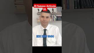 el famoso artículo 52 terror de los policías #ponal #policia #policianacional #militaryjustice