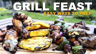 Grill Feast: It can't get any easier. FINALLY GRILLED PINEAPPLE 🍍!!!!